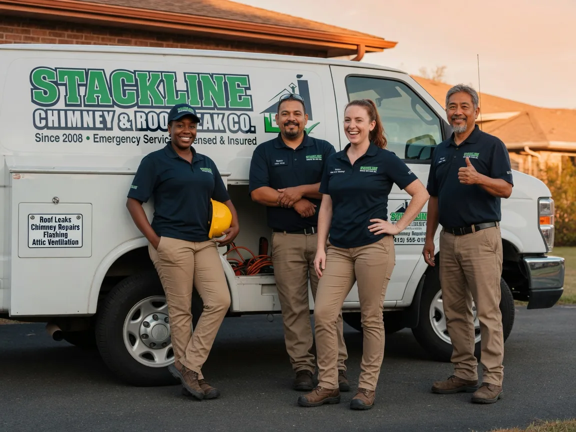Chimney flashing repair company in Warren, RI